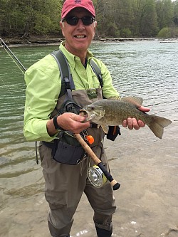 Smallmouth on Fly