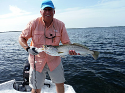 Ken Louko with Sea Trout